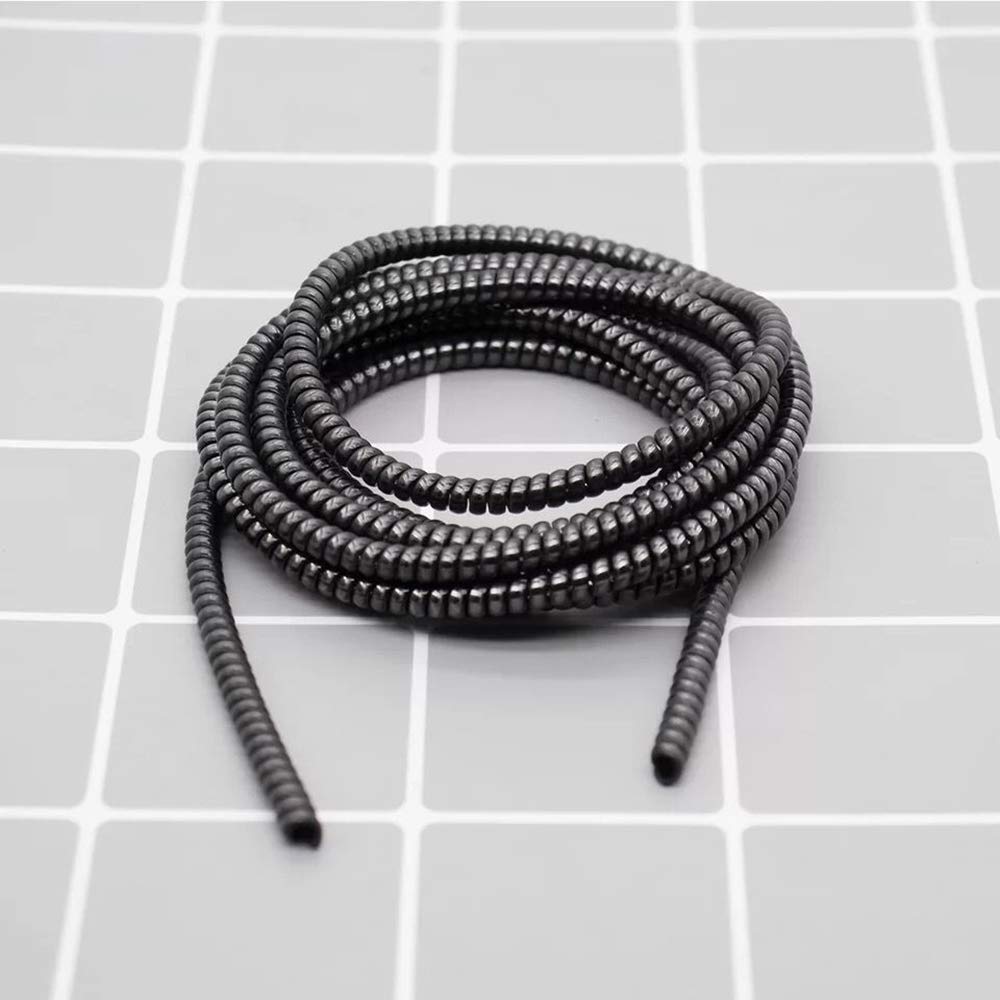 6011 Metallic Finish Cable Spiral Protector/Wire Repair/Pet Cord Protector/Headphone Saver, Cable Wrap/Cover for Mac Charging Cable DeoDap 6011 Metallic Finish Cable Spiral Protector/Wire Repair/Pet Cord Protector/Headphone Saver, Cable Wrap/Cover for Mac Charging Cable DeoDap